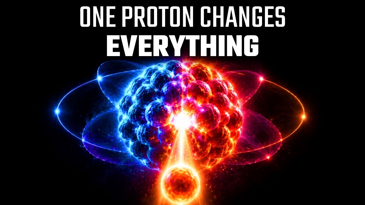Why Does Changing a Single Proton Change an Element Completely?