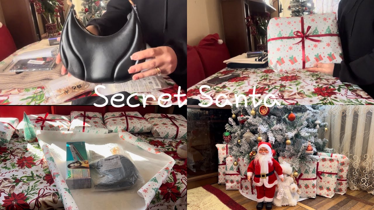 Ամանորյա նվերների փաթեթավորում🎁Secret Santa☃️