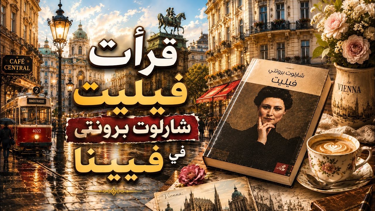 قرأت رواية فيليت شارلوت برونته في فيينا النمسا 🇦🇹 