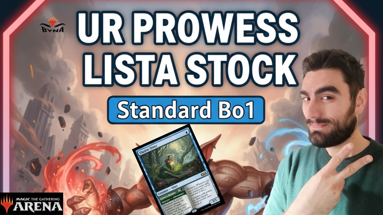UR PROWESS LISTA STOCK Standard Bo1 #mtgarena #magic #mtgita #magicthegathering