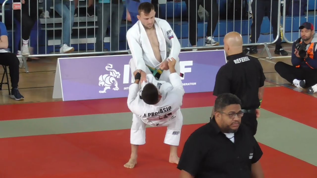 Lucas Protasio vs Nejc Hodnik - IBJJF London Fall Open 2023 - Black Adult - Middle