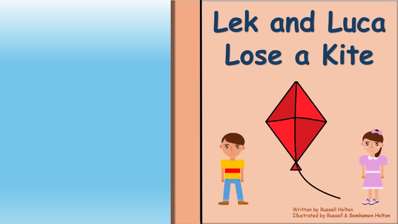 Lek and Luca Lose a Kite Level 4 - English Lesson Story