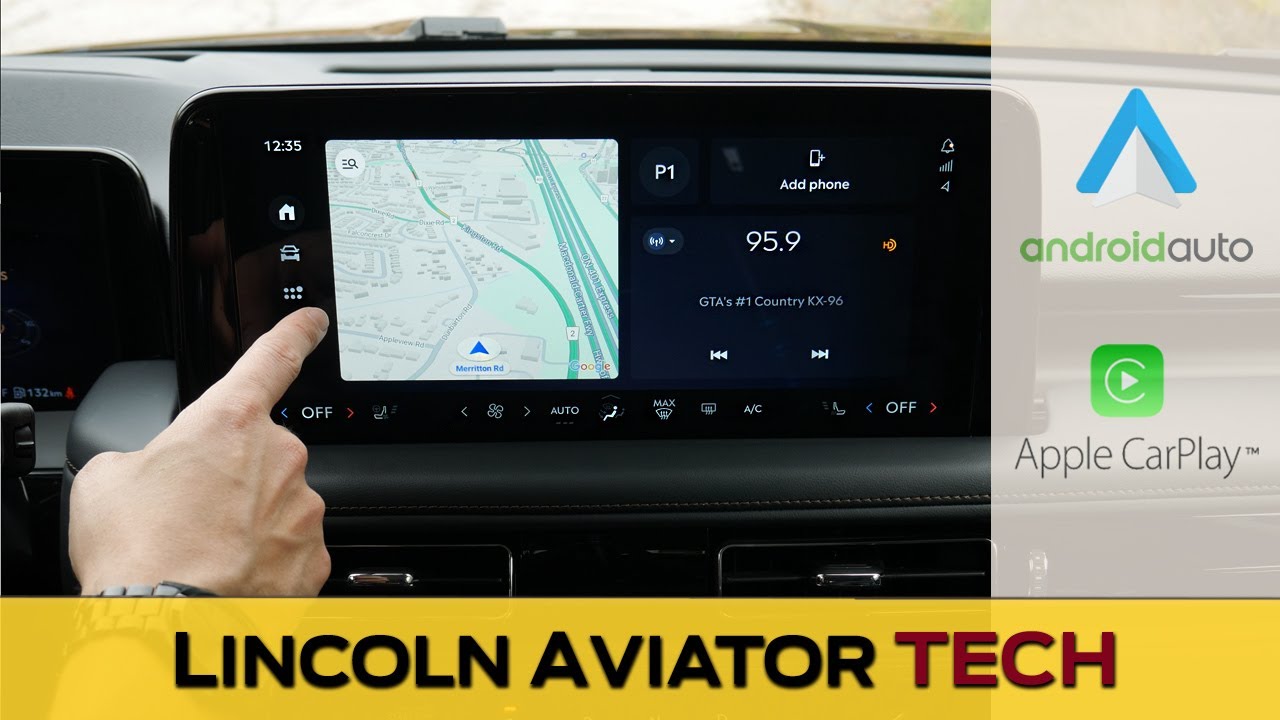 Lincoln Aviator Media Screen (2025-2026) | Apple CarPlay, Android Auto, Nav and more!