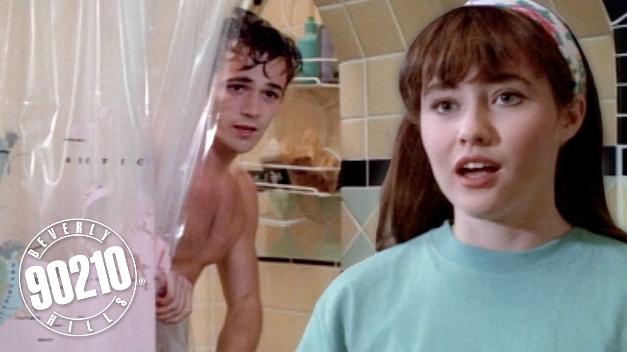 Brenda Interrupts Dylan's Steamy Shower!