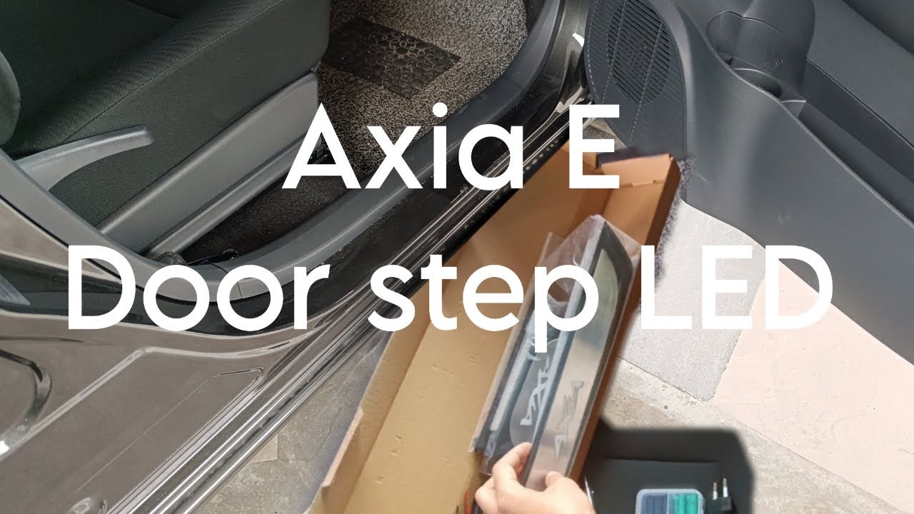 Axia E pasang Door Step LED