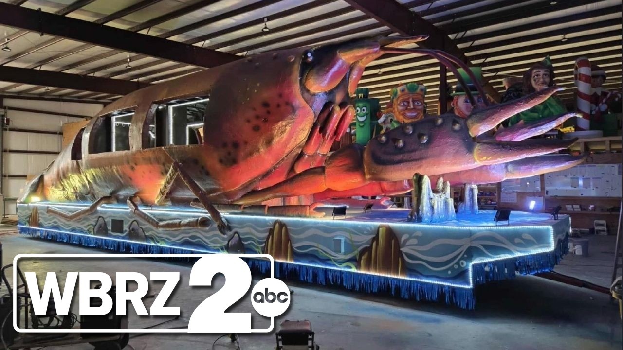 The making of Mardi Gras floats