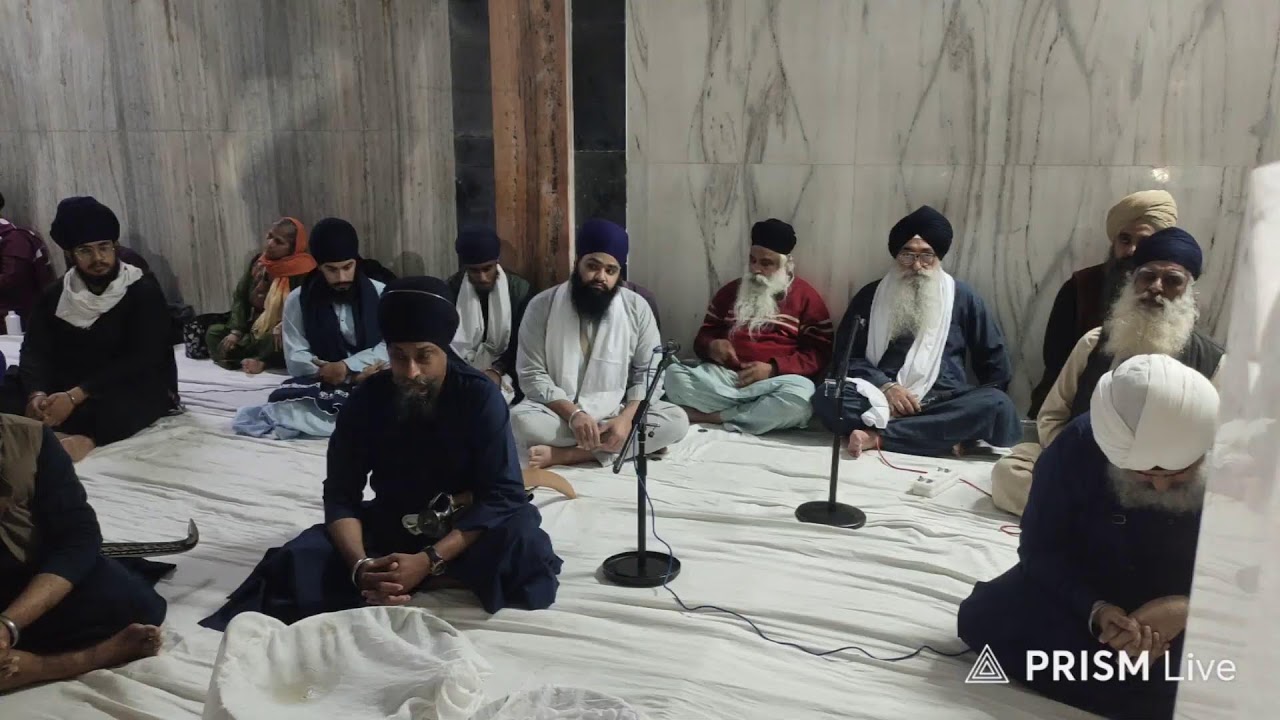 Live Rainsabhai Samagam Akhand kirtani Jatha delhi Regd Gurudwara Bangla Sahib Sarovar de Kande