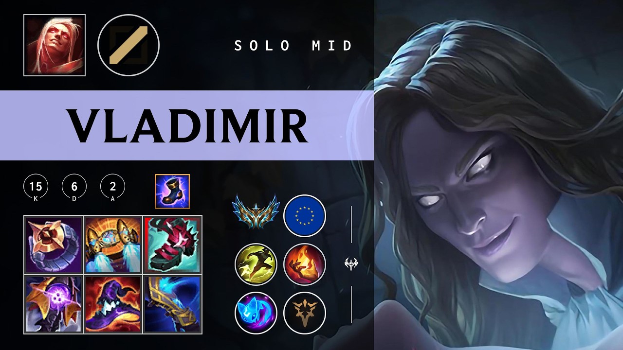 Vladimir Mid vs Akali - EUW Challenger Patch 26.05