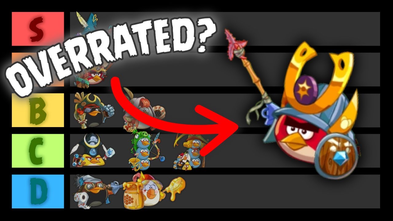 The UNANIMOUS Angry Birds Epic Classes Tier List