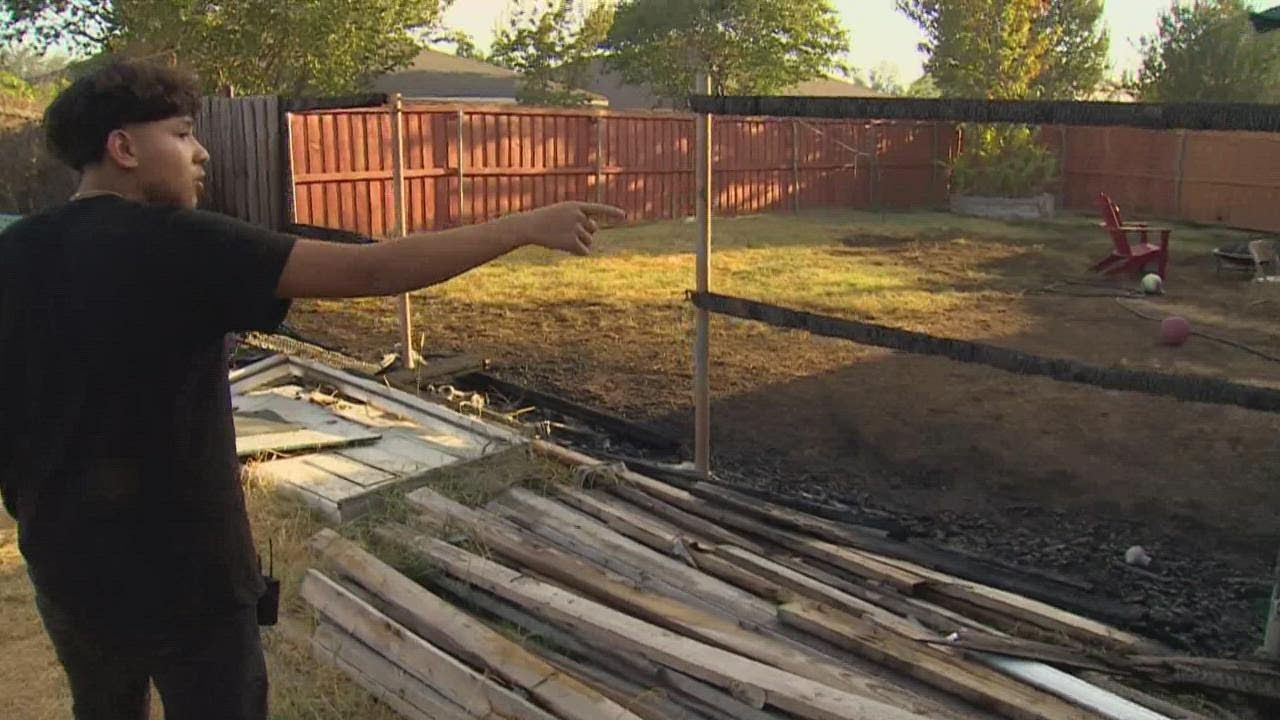 13-year-old jumps into action to stop Balch Springs grass fire from spreading to neighbor's house