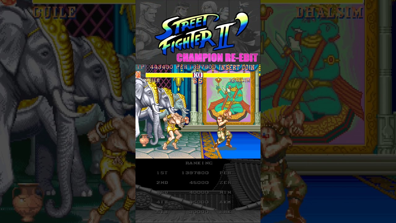 Guile x Dhalsim | STREET FIGHTER II' CHAMPION RE-EDIT 