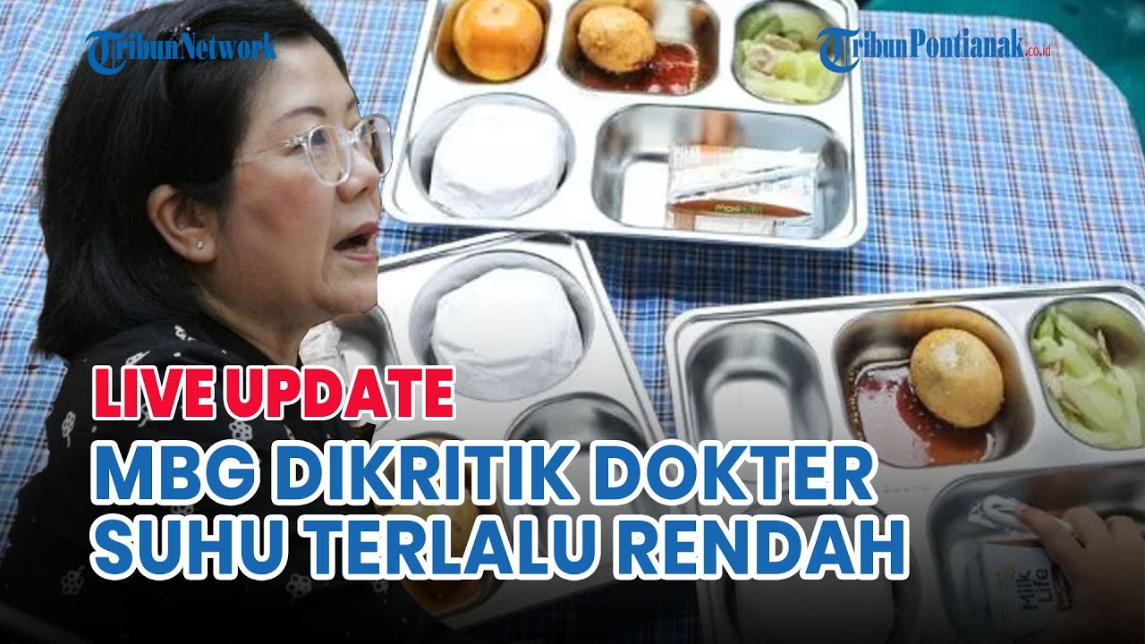 🔵MBG Dikritik! Dokter Tan: Suhu Makanan Rendah, Penyajian Sembarangan