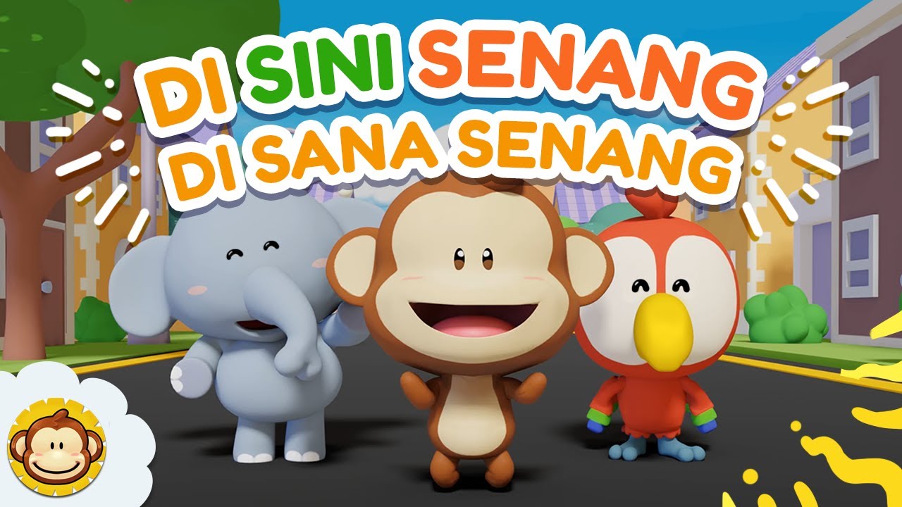Di Sini Senang Di Sana Senang 😄 Lagu Anak Indonesia BaLiTa