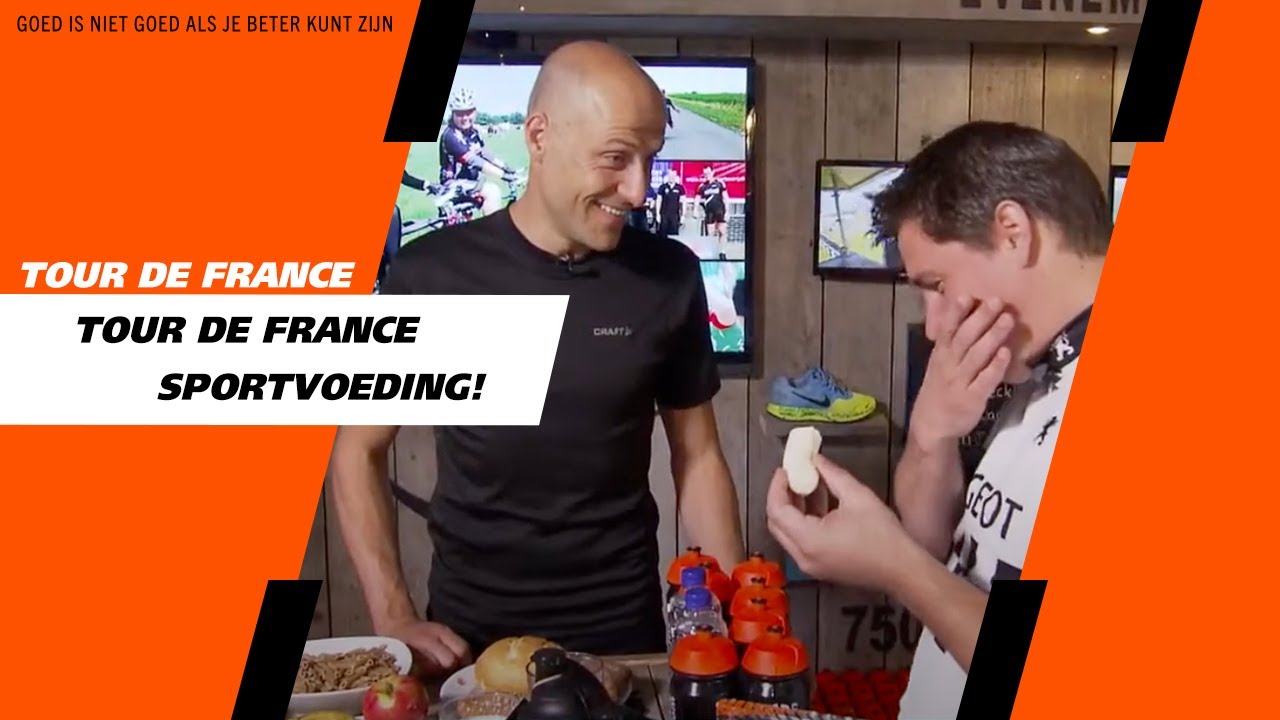 Wat eten wielrenners van de Tour De France ? | RTL en SportvoedingWebshop Zoeken Het Uit!