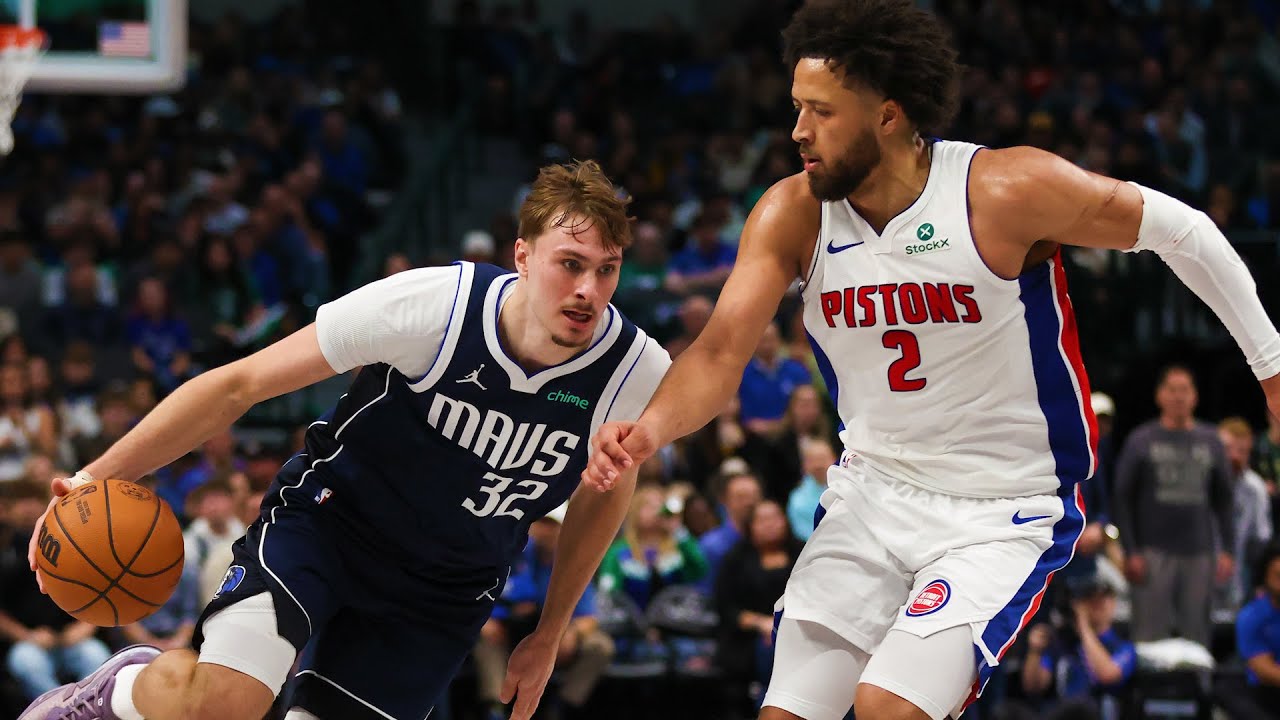 동부 1위? 저 쿠퍼 플래그에요 | NBA 댈러스 VS 디트로이트