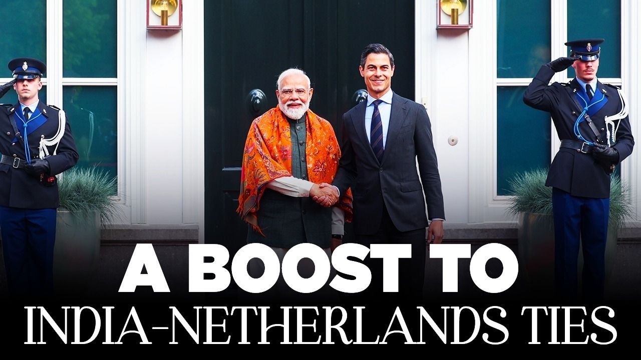 PM Modi meets PM Rob Jetten of the Netherlands