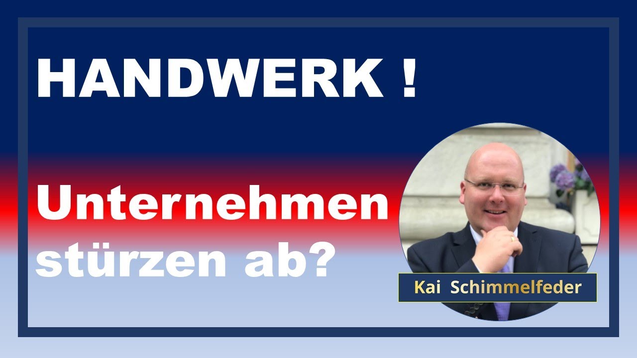 Handwerksunternehmen gehen unter -  Insolvenz vermeiden