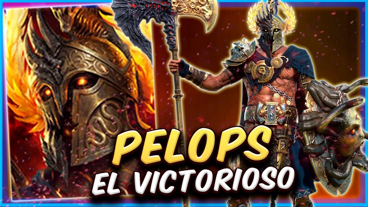 🔥 PELOPS el Victorioso: Guía | Nuker-Tanque-Debufer Amigo de Titus?😵‍💫【 RAID SHADOW LEGENDS 】