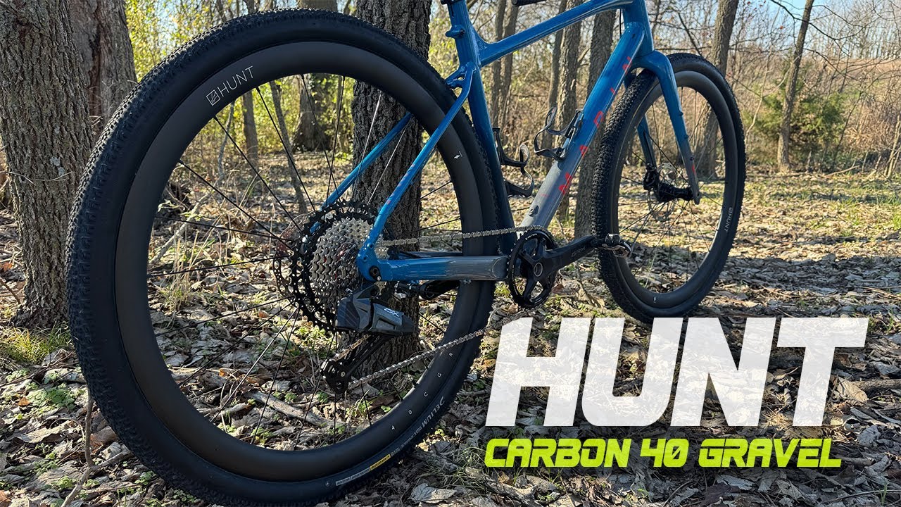 Moving On From ICAN to HUNT Carbon 40 Gravel v2 Wheels