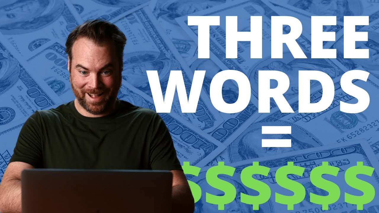3 Most Important Words in Copywriting (The Secret to Persuasion!)