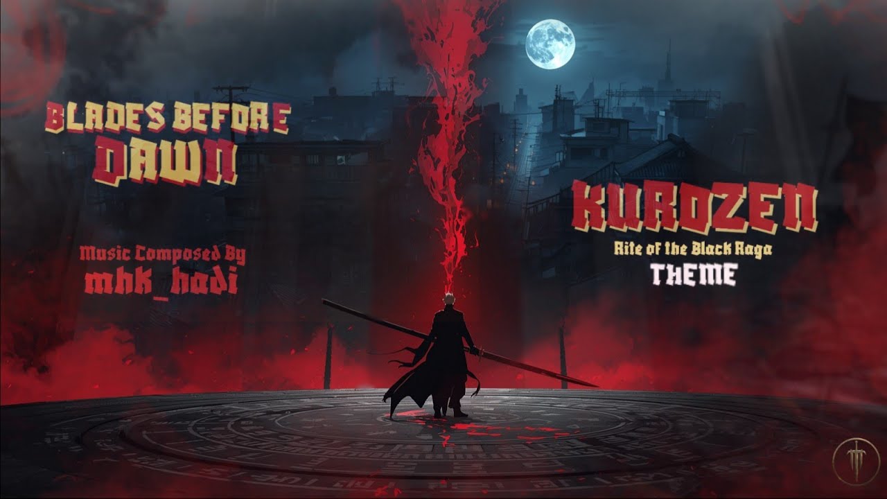 BLADES BEFORE DAWN | KUROZEN — Rite of the Black Raga (Official Theme)
