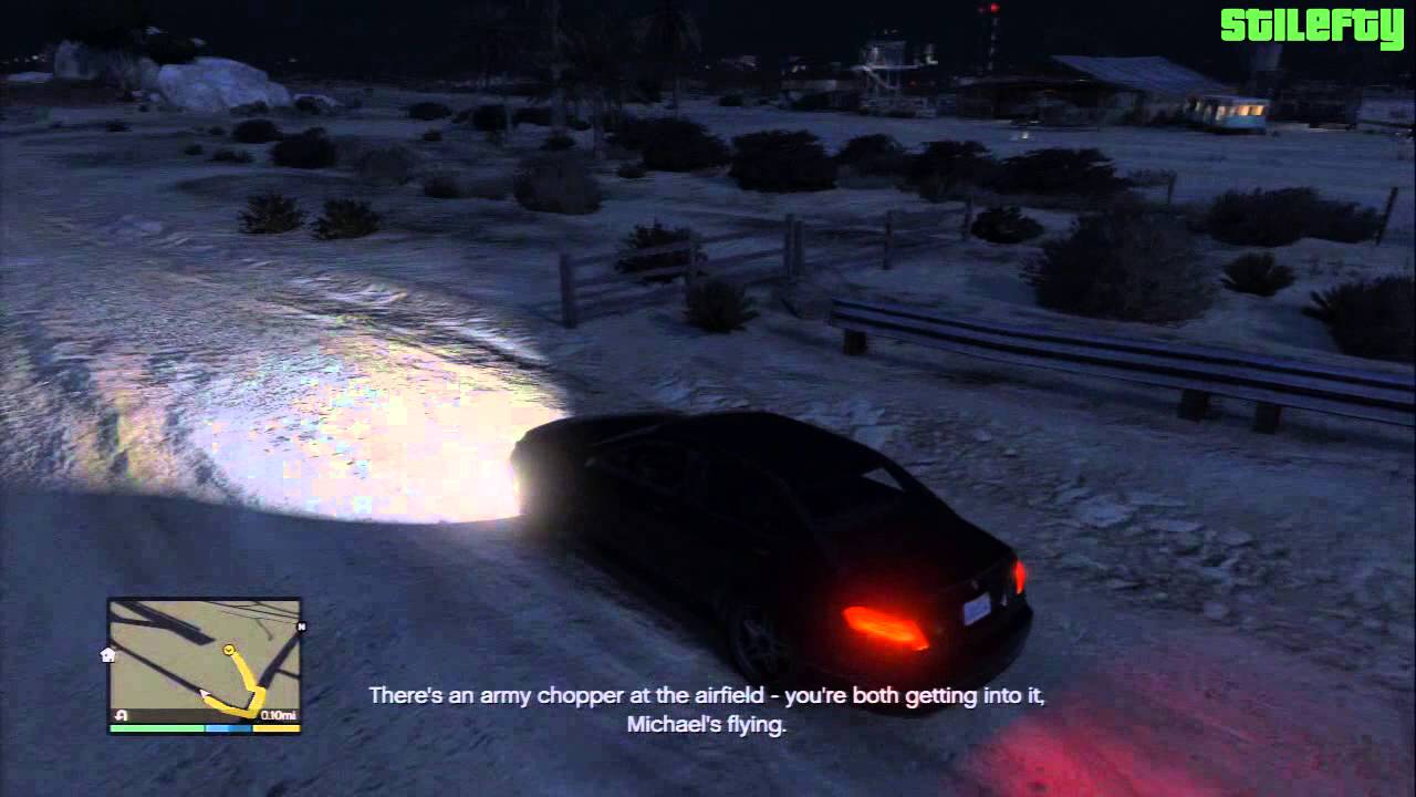 GTA 5 PS3 - Mission #32 - The Merryweather Heist (Offshore) [100% - Gold Medal]