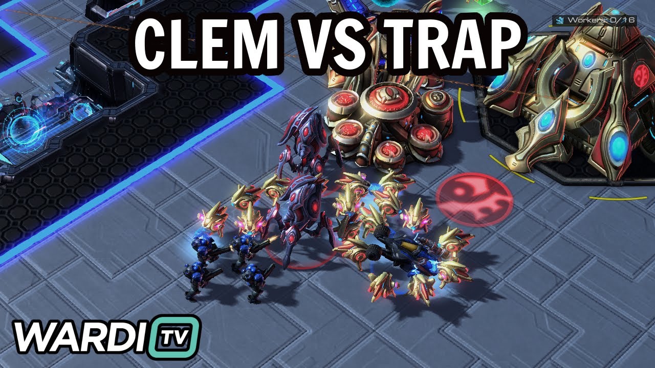 Клем против Трапа (TvP) — WardiTV Mondays 10 [StarCraft 2]