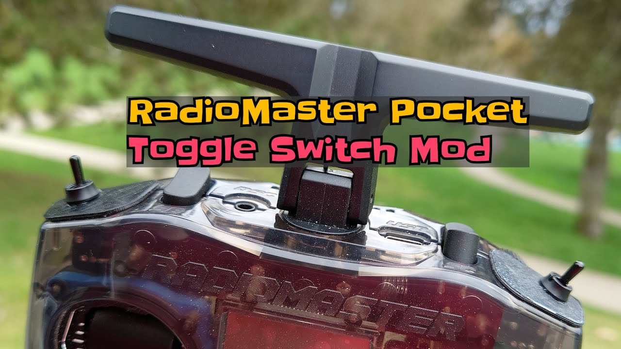 Radiomaster Pocket - Toggle Switch Mod