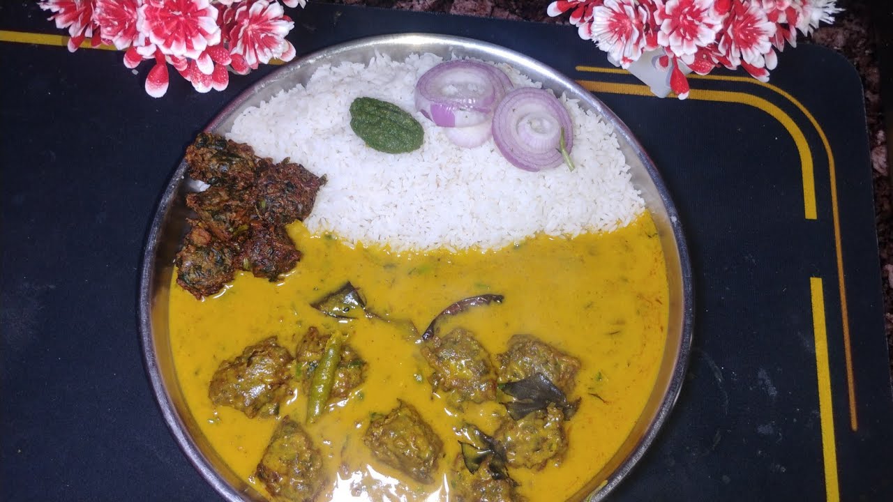 #newrecipe Meathi our bathu ka kadhi pakoda r😋😋