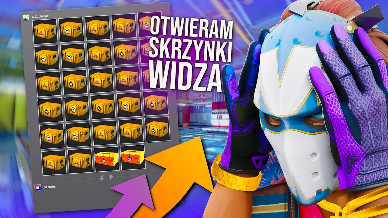 OTWIERAM SKRZYNKI WIDZA I ODSYŁAM MU DROP W CS2!