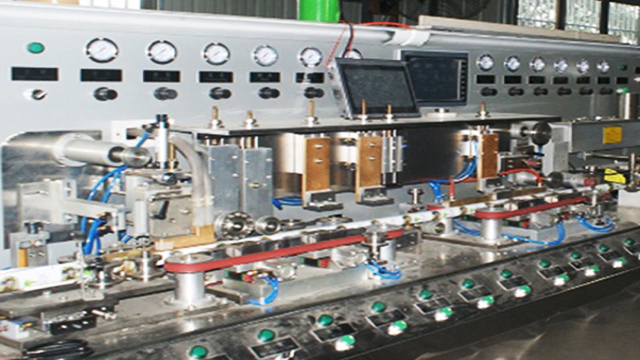 Fully Automatic Aluminum Plastic Laminated Tube Making Machine tubos automático que hace la máquina