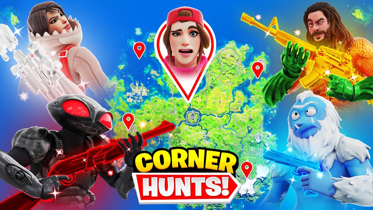 so 5 of us got into the same SOLO Fortnite game...