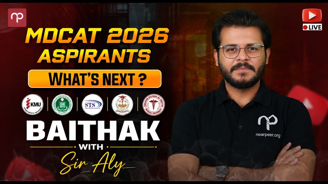 MDCAT Result Ke Baad Next Step Kya Hoga? | Baithak With Sir Aly | Complete Roadmap