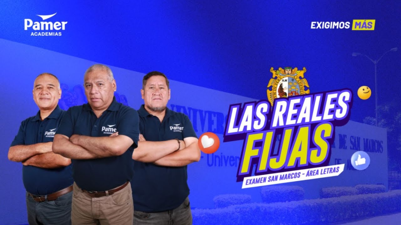 LAS FIJAS PARA EL EXAMEN DE ADMISIÓN SAN MARCOS 2026-I (ÁREA LETRAS) 📸💙 l #LasRealesFijas