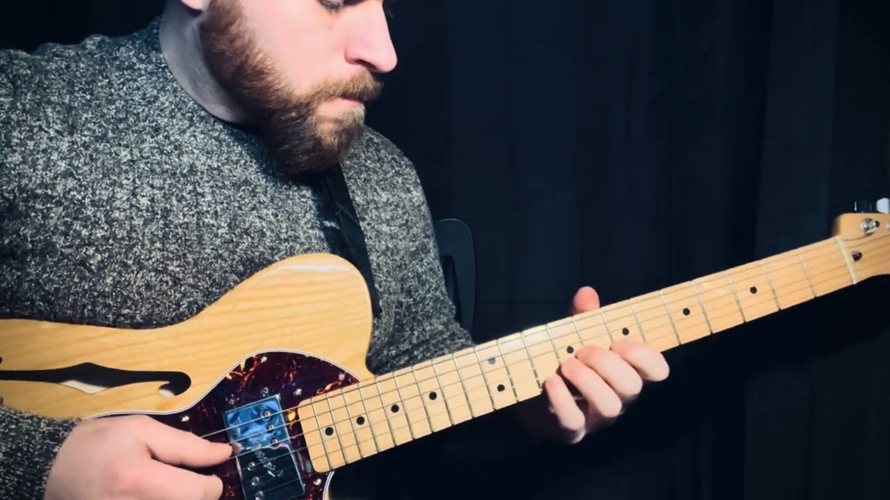 Amazing Grace solo guitar - Chet Atkins meets SRV?
