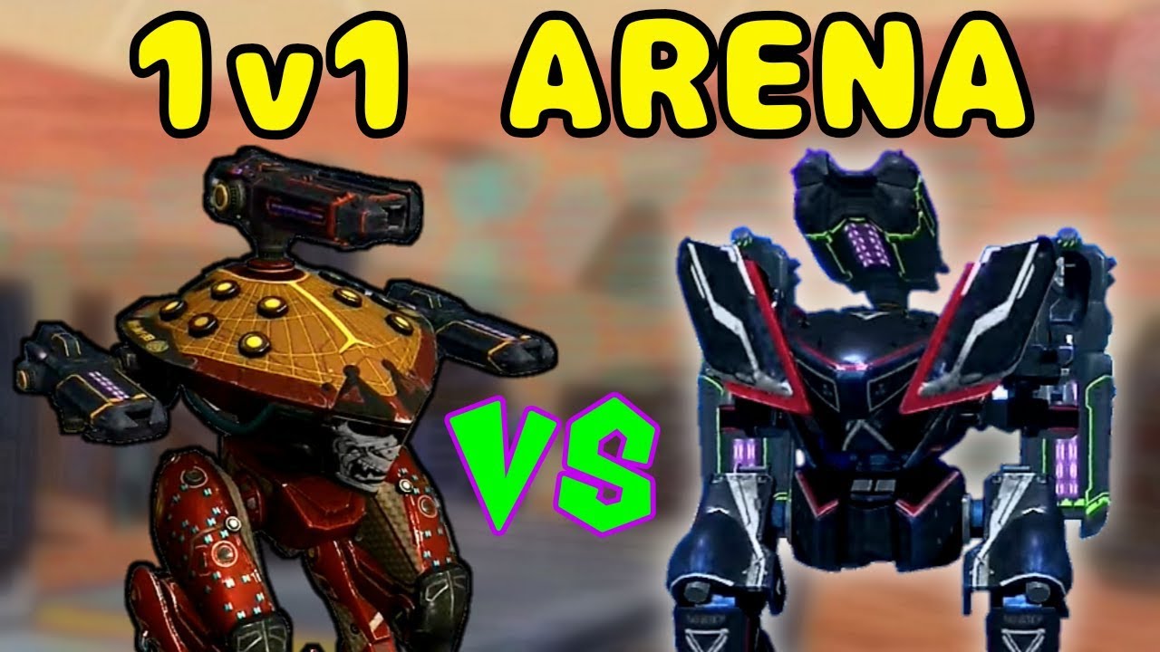 New Solo Arena Gamemode 1v1 PHANTOM - FALCON War Robots WR Gameplay