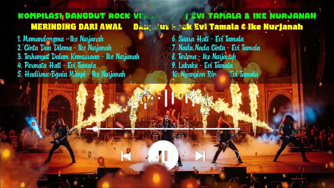 🔥DANGDUT ROCK PALING GARANG‼️ Evi Tamala & Ike Nurjanah