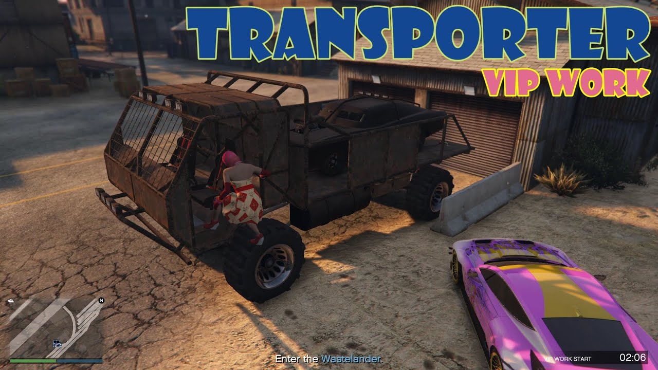 Transporter 💼 VIP Work &bull; GTA 5 Online