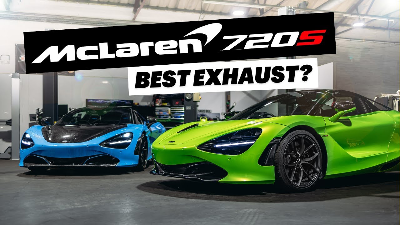 2 McLaren 720s Spiders - Brooke Race & Soul Performance Exhaust Upgrades!