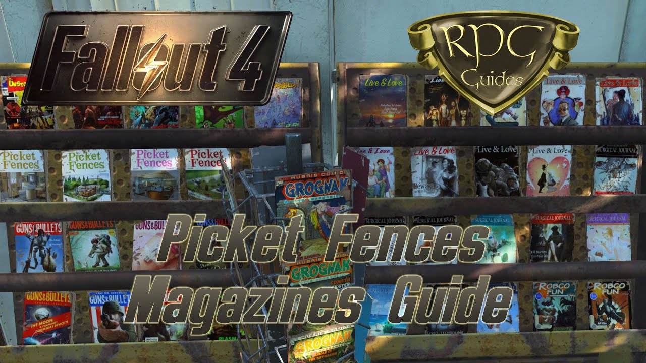 Fallout 4 Guide: Picket Fences Magazine (5 Ausgaben)