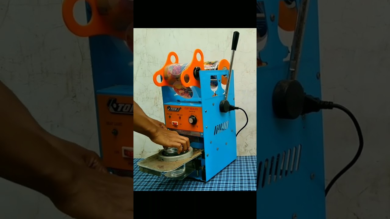 Tutorial Cup Sealer #ET-D8 #shorts