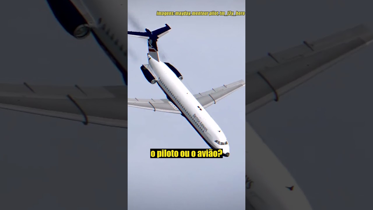 O Piloto que Ficou Preso                                          Fora do Avião Durante o voo 🛩