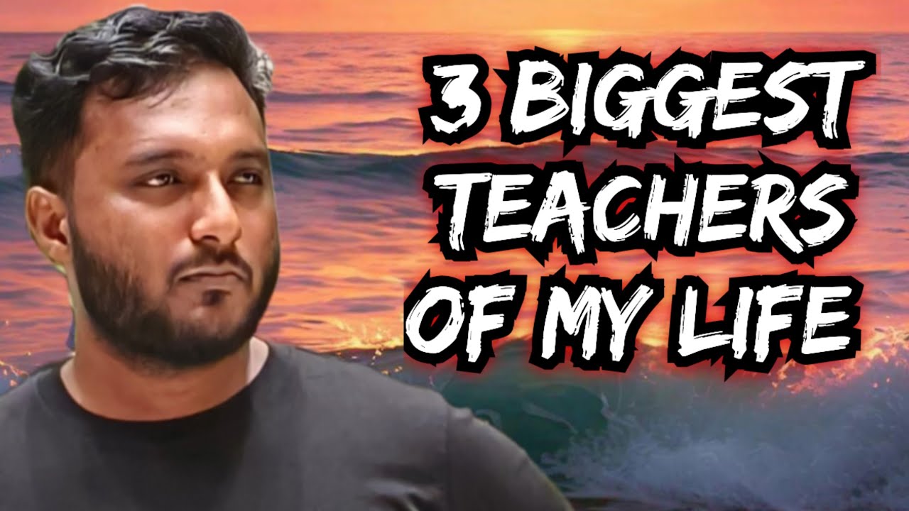 3 BIGGEST TEACHERS OF MY LIFE 🔥 // Revolution Education