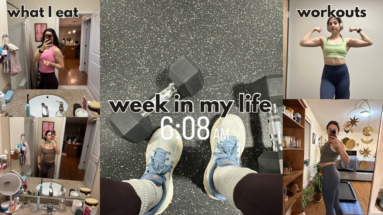 Week in my life - workouts and what I ate