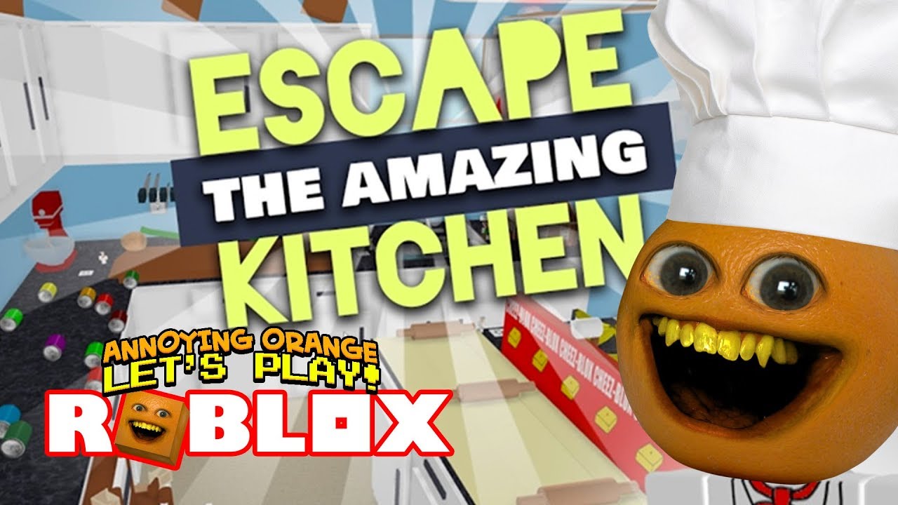 Roblox: ESCAPE the AMAZING KITCHEN Obby!! [Annoying Orange]