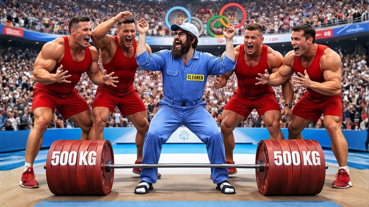 500KG… And He’s Not Even An Athlete?! 😂 | Anatoly gym pranks