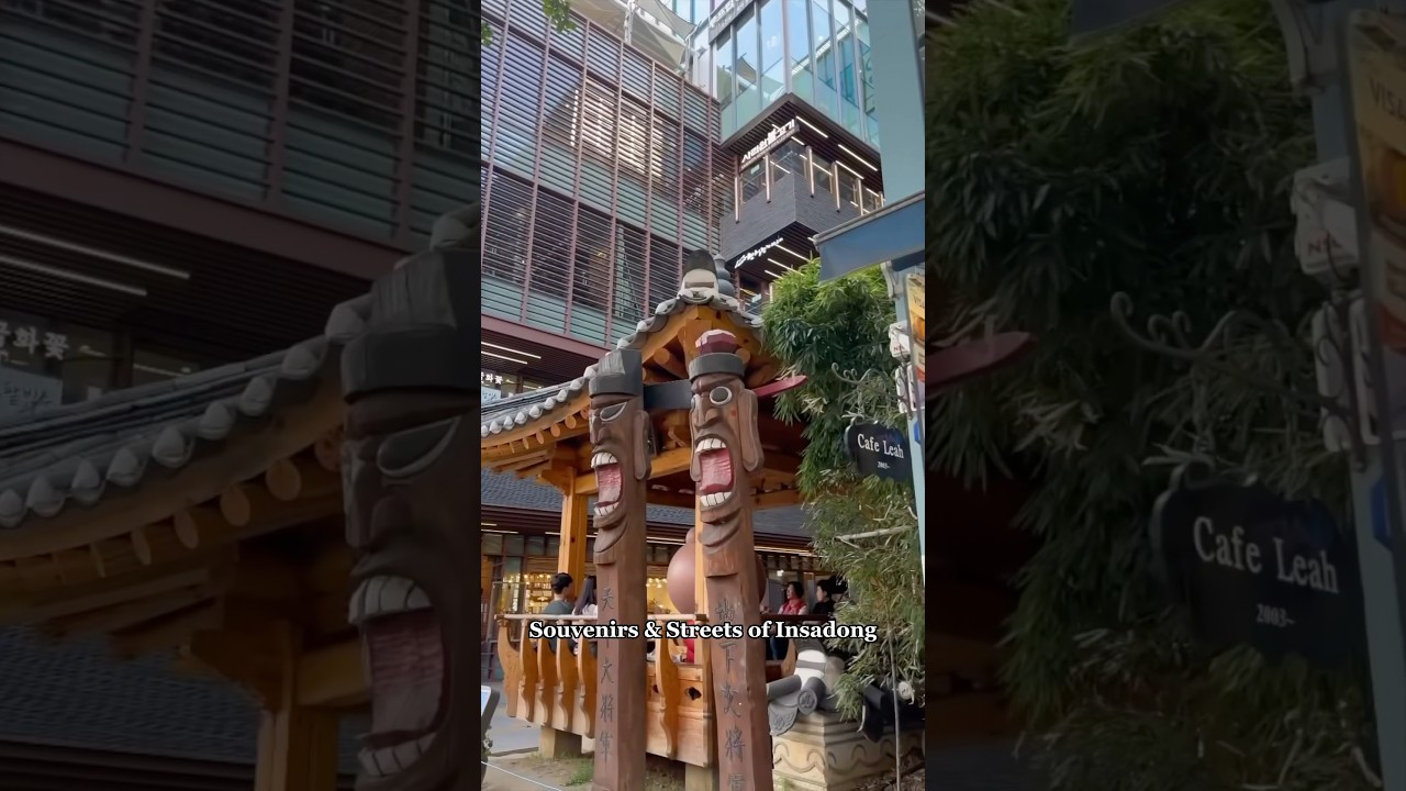 Souvenirs & Streets of Insadong 🏮 | Seoul&rsquo;s Traditional Heart 🇰🇷