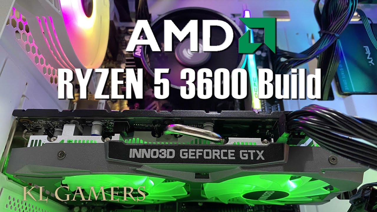 AMD Ryzen 5 3600 GIGABYTE B450M S2H OCPC RGB RAM INNO3D GTX 1660 aigo DARKFlash DLM21 White Gaming