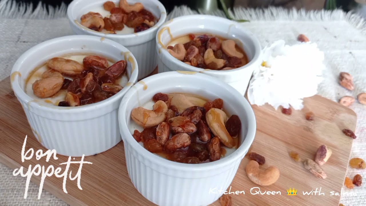 🌰🍯Comment faire la Mhalabia/Flanslibanais/مهلبية🍯#flan #flanslibanais#سحوررمضان