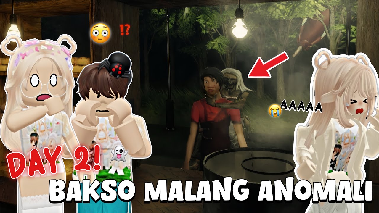 DAY 2 JUALAN BAKSO MALANG‼️ SOSOK MISTERIUS MUNCUL SAAT BELI.. 😨 | Roblox Indonesia |